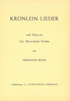 Krönlein-Lieder