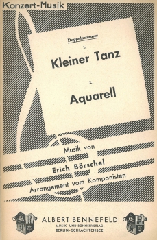 Kleiner Tanz / Aquarell (Salonorchester)