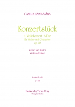 Konzertstück aus dem 1. Violinkonzert · A-Dur op. 20