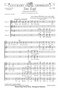 Der Zopf op. 58 Nr. 5