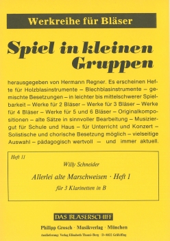 Allerlei alte Marschweisen - Heft 1