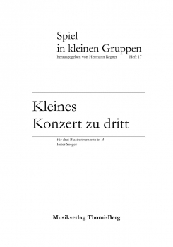 Kleines Konzert zu dritt