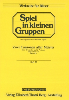Zwei Canzonen alter Meister