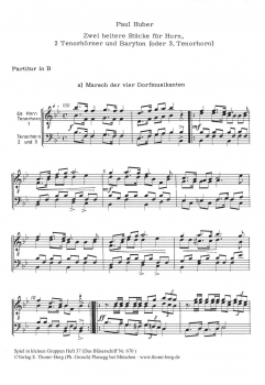 Zwei heitere Stücke