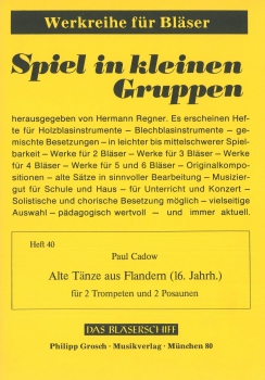 Alte Tänze aus Flandern