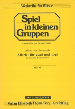 Allerlei für zwei und drei - Heft 1