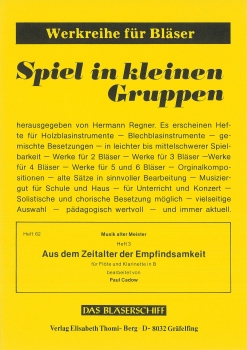 Aus dem Zeitalter der Empfindsamkeit
