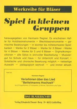 Variationen über das Lied "Bettelmanns Hochzeit"