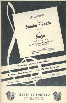Samba Fugata / Sassa (Salonorchester)