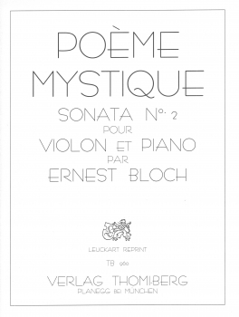 Poème Mystique Sonate No. 2