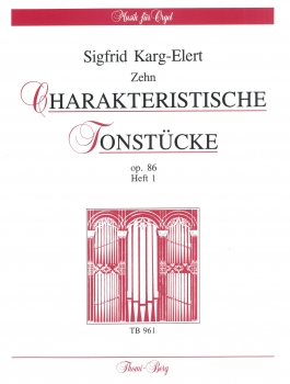 Zehn charakteristische Tonstücke op. 86 - Book 1