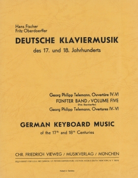 Sechs Ouvertüren (Nr. IV-VI) (Band 5)