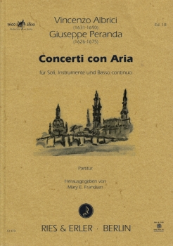 Concerti con Aria für Soli, Instrumente und Basso continuo
