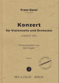 Konzert für Violoncello und Orchester e-Moll P 243