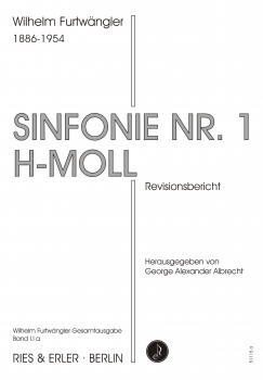 Sinfonie Nr. 1 h-moll - Revisionsbericht
