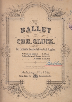 Ballet von Chr. Gluck (LM)