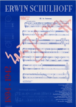 Poster - Erwin Schulhoffs In Futurum - aus 5 Pittoresken op. 31 (1919)