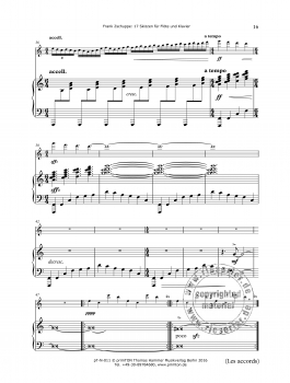 17 Skizzen für Flöte und Klavier (Suite)