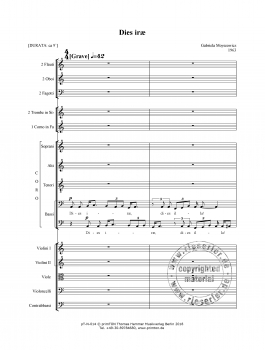 Dies Irae für Chor und Orchester (1963)