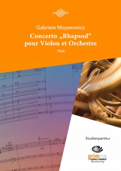 Concerto "Rhapsod" pour Violon et Orchestre (1964)
