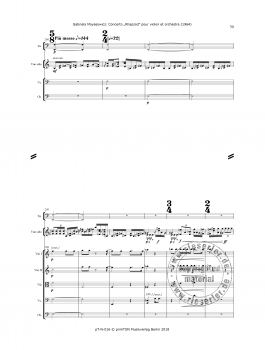 Concerto "Rhapsod" pour Violon et Orchestre (1964)