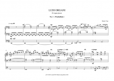 Ludi Organi - 24 Orgelstücke