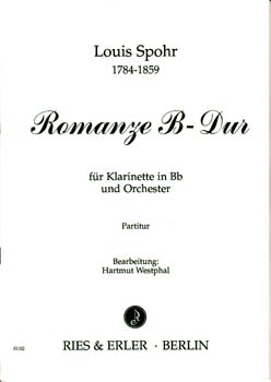 Romanze B-Dur für Klarinette und Orchester