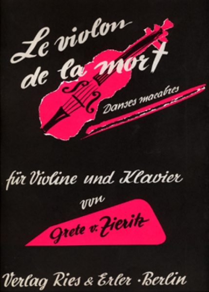 Le violon de la mort für Violine und Klavier -Danses macabres-