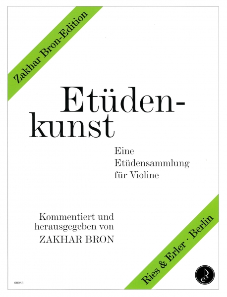 Etüdenkunst, Bd. 1 -Etüdensammlung für Violine-