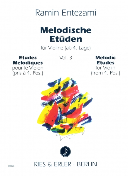 Melodische Etüden Vol. 3 für Violine solo