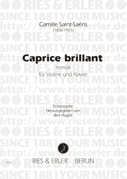 Caprice brillant h-Moll für Violine und Klavier