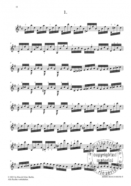 24 Präludien für Violine solo (2021)