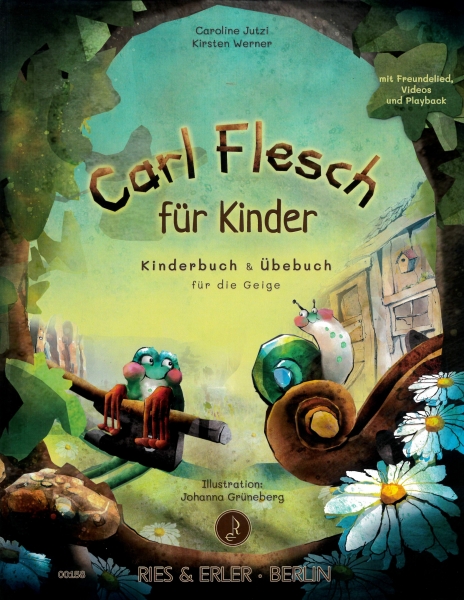 Carl Flesch für Kinder (Kinderbuch & Übebuch für die Geige)
