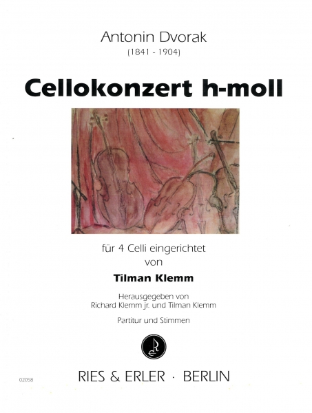 Cellokonzert h-Moll für 4 Celli