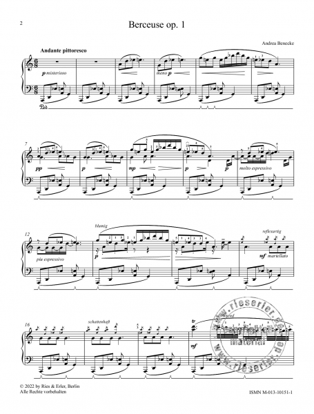 Modern Classical Pianoroads - Vierzehn Piecen für Klavier