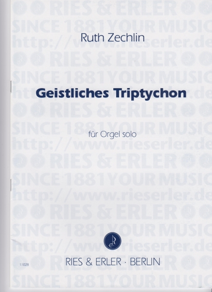 Geistliches Triptychon für Orgel solo