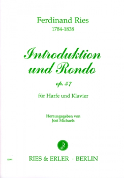 Introduktion und Rondo für Harfe und Klavier