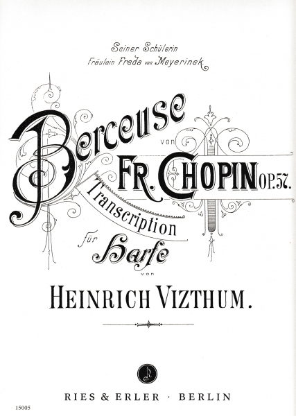 Berceuse op. 57 - Transkription für Harfe