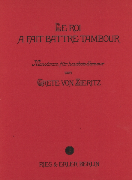 Le roi a fait battre tambour - Monodram für Englischhorn (Champagne 16. Jh.)