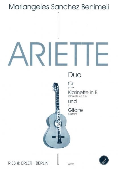 Ariette - Duo für Klarinette in B und Gitarre