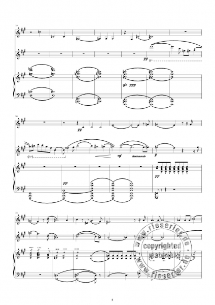 Notturno op. 44 Nr. 1 für Violoncello oder Viola, Klarinette und Klavier