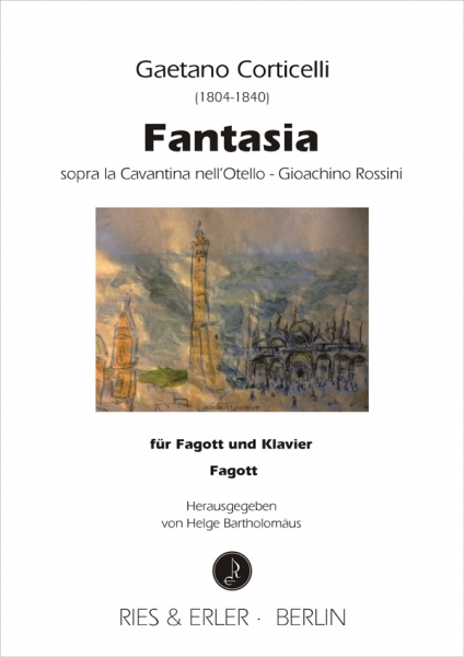 Fantasia - sopra la Cavantina nell'Otello - Gioachino Rossini für Fagott und Klavier