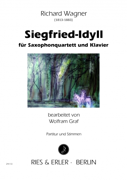 Siegfried-Idyll für Saxophonquartett und Klavier
