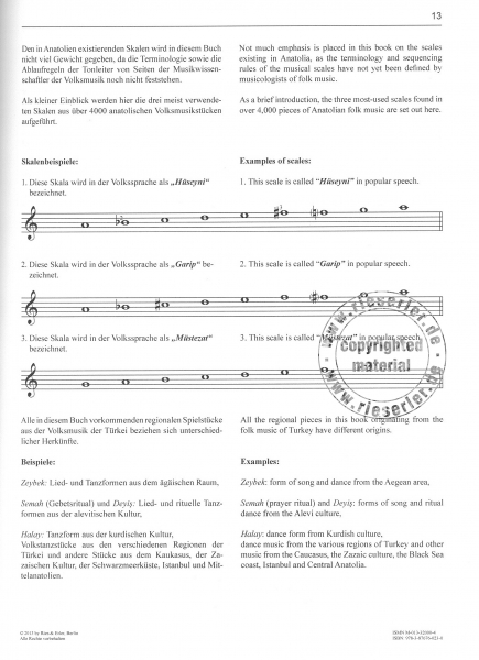 Lehrbuch für Bağlama - Instrumentalschule inkl. DVD