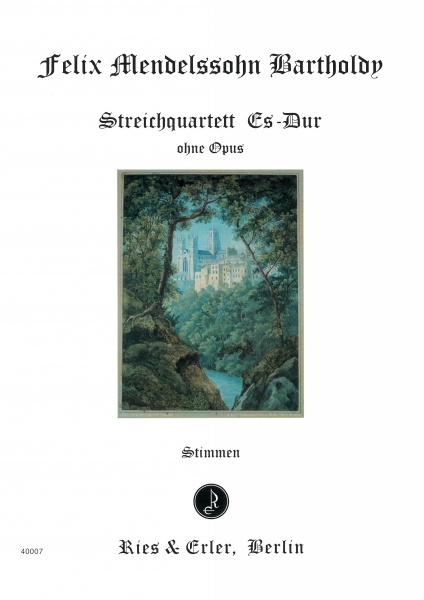 Streichquartett Es-Dur ohne opus -Stimmen- (pdf-Download)