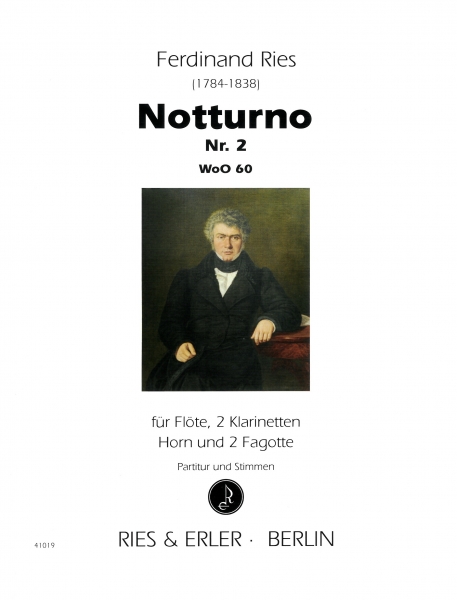 Notturno Nr. 2 WoO 60 für Flöte, zwei Klarinetten, Horn und zwei Fagotte
