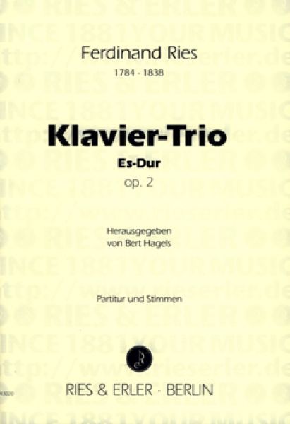 Klaviertrio Es-Dur op. 2