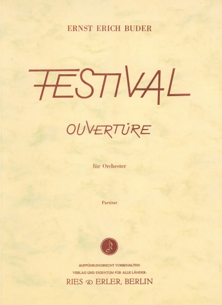 Festival-Ouvertüre für Orchester (LM)