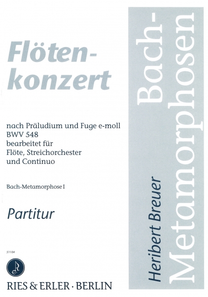 Flötenkonzert(Bach-MetamorphosenI) -Neufassung 2003-