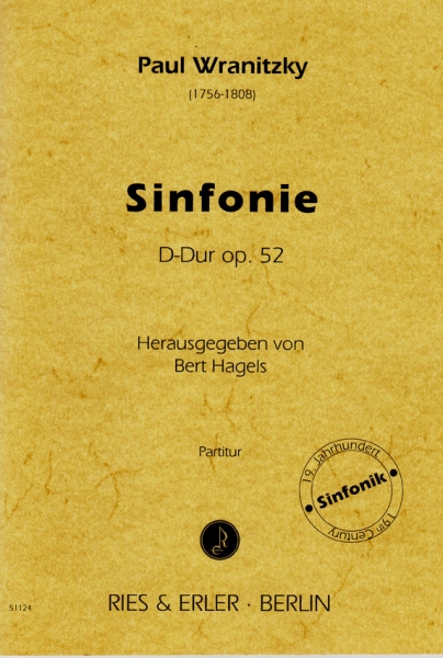 Sinfonie D-Dur op. 52 (P21) (LM)